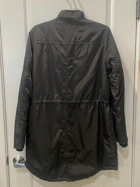 Mossimo Supply Co. Black Zip Up/Button Up Jacket
